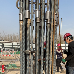 超長(zhǎng)鋼筋籠連接